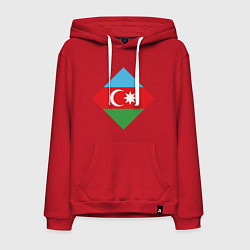 Мужская толстовка-худи Flag Azerbaijan
