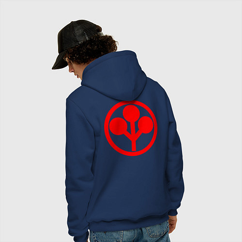 Мужская толстовка-худи Arasaka uniform / Тёмно-синий – фото 4