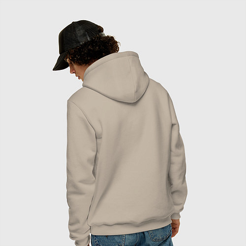 Мужская толстовка-худи Dangerous Jacket / Миндальный – фото 4