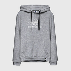 Толстовка-худи хлопковая мужская Dhv magellan death stranding 2 on the beach, цвет: меланж