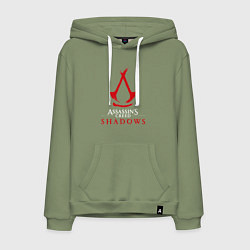 Мужская толстовка-худи Assassins creed shadows logo