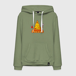 Мужская толстовка-худи Pizza yoga