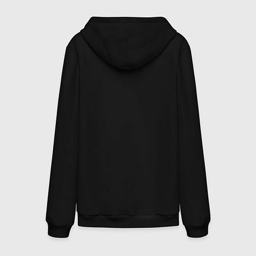 Мужская толстовка-худи Золотая маска тигра из игры в кальмара / Черный – фото 2