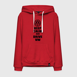 Мужская толстовка-худи Keep Calm & Drive VW