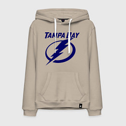 Толстовка-худи хлопковая мужская HC Tampa Bay, цвет: миндальный