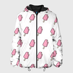 Мужская куртка Мороженое розовое