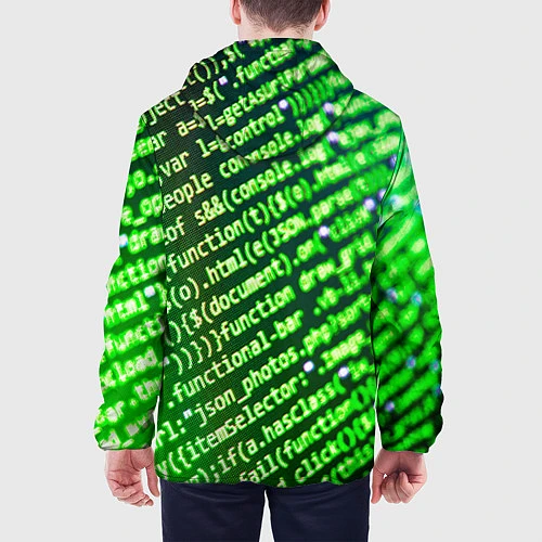 Мужская куртка Программирование 4 / 3D-Черный – фото 4