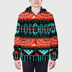 Куртка с капюшоном мужская Аддис-Абеба, цвет: 3D-черный — фото 2