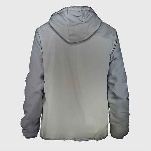 Мужская куртка Милый волк / 3D-Белый – фото 2