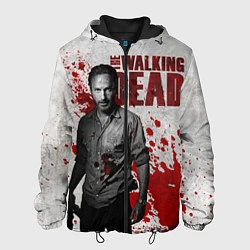 Куртка с капюшоном мужская Walking Dead: Rick Grimes, цвет: 3D-черный