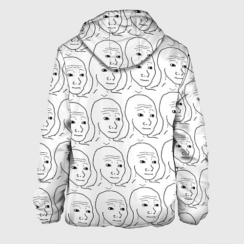 Мужская куртка I Know That Feel Bro / 3D-Белый – фото 2