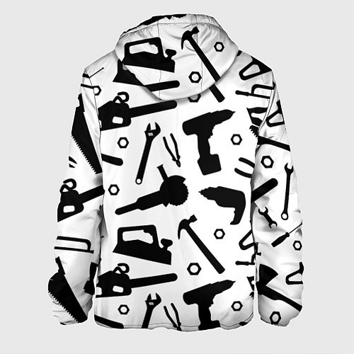 Мужская куртка Строитель 7 / 3D-Белый – фото 2