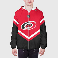 Куртка с капюшоном мужская NHL: Carolina Hurricanes, цвет: 3D-белый — фото 2