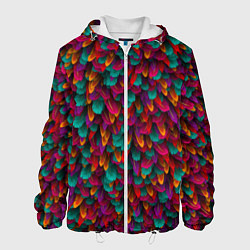 Мужская куртка Разноцветные перья