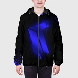 Куртка с капюшоном мужская Titan: Black collection, цвет: 3D-черный — фото 2