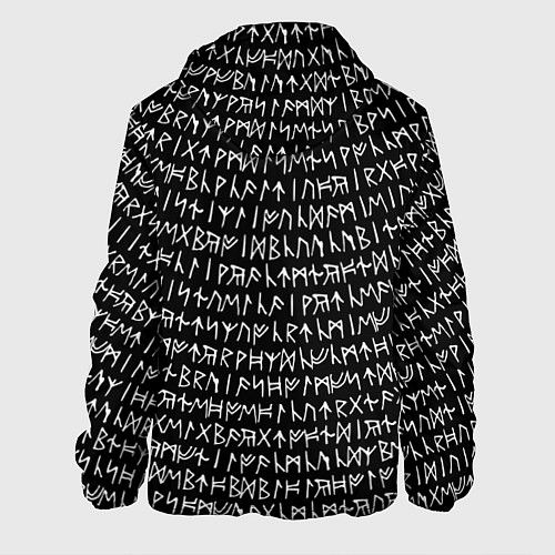 Мужская куртка Руны / 3D-Белый – фото 2