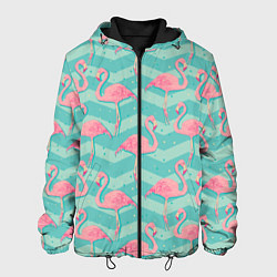 Мужская куртка Flamingo Pattern