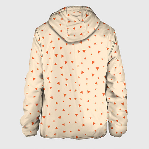 Мужская куртка Осенняя лисичка / 3D-Белый – фото 2