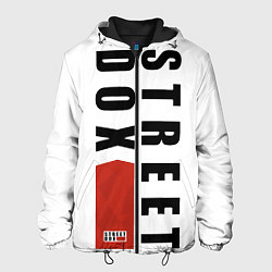 Куртка с капюшоном мужская STREET DOX Logo, цвет: 3D-черный