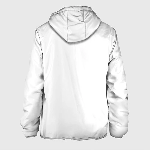 Мужская куртка Поцелуй красок / 3D-Белый – фото 2