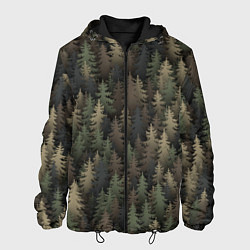 Мужская куртка Лесной камуфляж