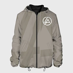 Куртка с капюшоном мужская Linkin Park: Grey style, цвет: 3D-черный