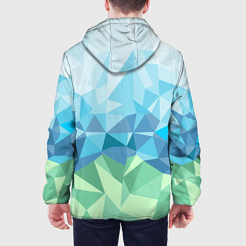 Мужская куртка URAL polygonal / 3D-Черный – фото 4