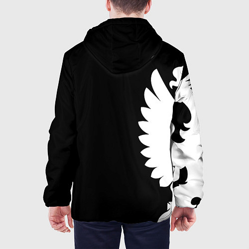 Мужская куртка Russia - Black collection / 3D-Черный – фото 4