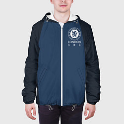 Куртка с капюшоном мужская Chelsea FC: London SW6, цвет: 3D-белый — фото 2