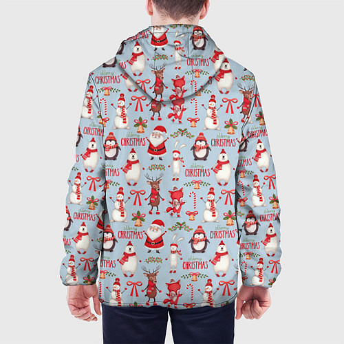 Мужская куртка Рождественская Милота / 3D-Черный – фото 4