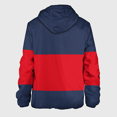 Мужская куртка Bayern Munchen - Red-Blue FCB 2022 NEW / 3D-Белый – фото 2