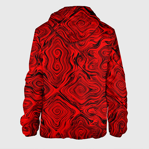 Мужская куртка Tie-Dye red / 3D-Белый – фото 2