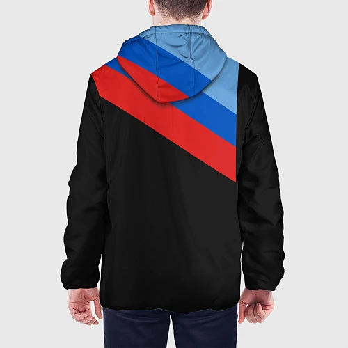 Мужская куртка Бмв Bmw 2018 Brand Colors / 3D-Черный – фото 4