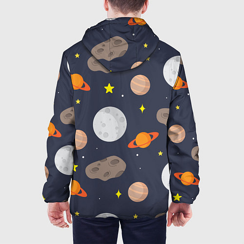 Мужская куртка Луна / 3D-Черный – фото 4