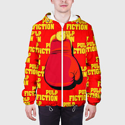Куртка с капюшоном мужская Pulp Fiction: Boxing glove, цвет: 3D-белый — фото 2