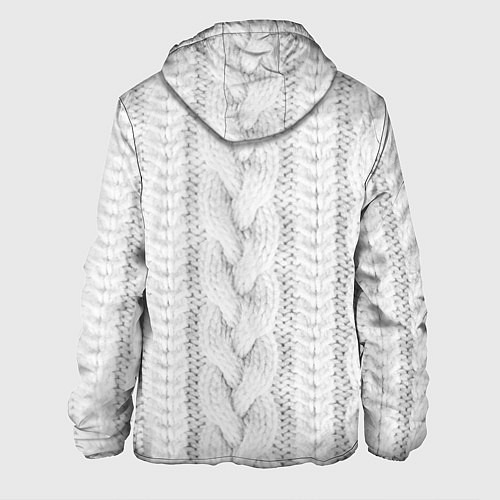 Мужская куртка Вязанная ткань / 3D-Белый – фото 2