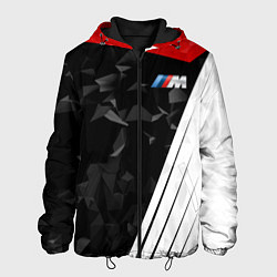 Куртка с капюшоном мужская BMW M: Poly Sport, цвет: 3D-черный