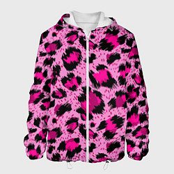 Мужская куртка Розовый леопард