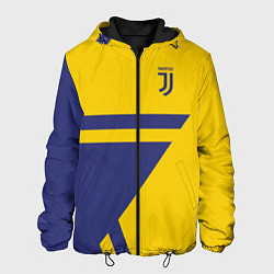 Куртка с капюшоном мужская FC Juventus: Star, цвет: 3D-черный