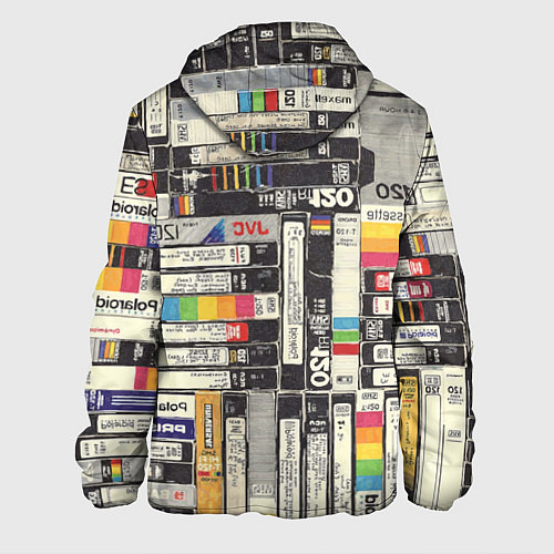 Мужская куртка VHS-кассеты / 3D-Белый – фото 2