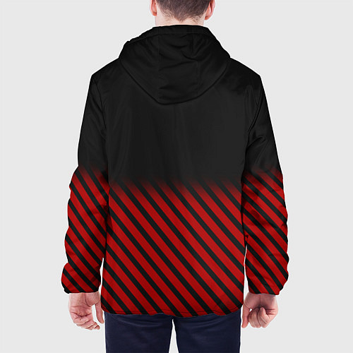 Мужская куртка Toyota: Red Lines / 3D-Черный – фото 4