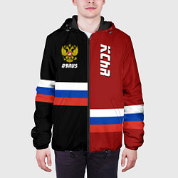 Куртка с капюшоном мужская KChR, Russia, цвет: 3D-черный — фото 2