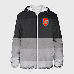 Мужская куртка ФК Арсенал: Серый стиль