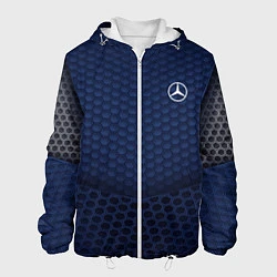 Куртка с капюшоном мужская Mercedes: Sport Motors, цвет: 3D-белый