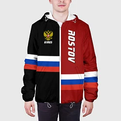 Куртка с капюшоном мужская Rostov, Russia, цвет: 3D-белый — фото 2