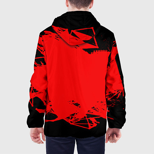 Мужская куртка R6S: Red Outbreak / 3D-Черный – фото 4