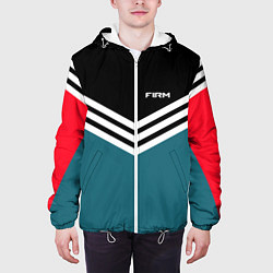 Куртка с капюшоном мужская Firm 90s: Arrows Style, цвет: 3D-белый — фото 2