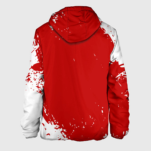 Мужская куртка Eat Sleep JDM: Red Style / 3D-Белый – фото 2