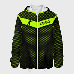 Куртка с капюшоном мужская CS:GO Carbon Form, цвет: 3D-белый