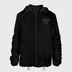 Куртка с капюшоном мужская Russia Legend 2024, цвет: 3D-черный